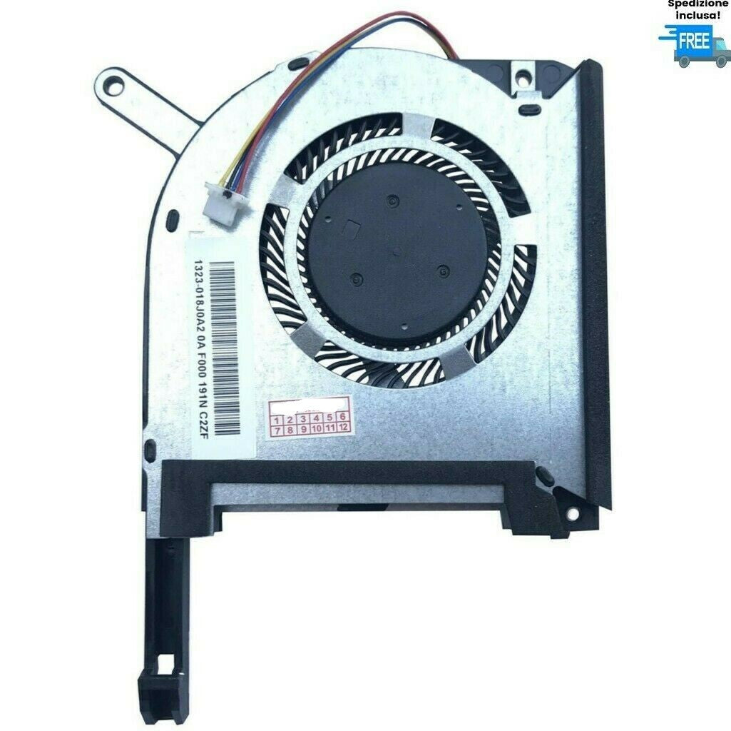 VENTOLA CPU FAN 4 PIN DC 5V VERSIONE 1 PER ASUS TUF FX705 FX705G FX505 FX505D