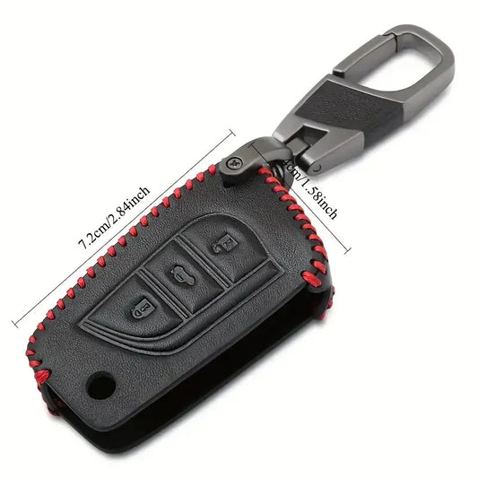 COVER CHIAVE + PORTACHIAVI 3 TASTI  TOYOTA AURIS 2018 AYGO HILUX