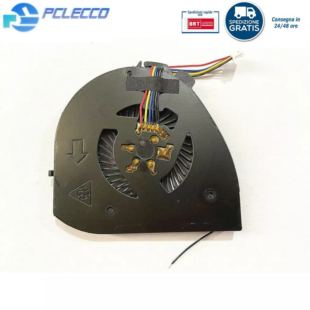 VENTOLA LENOVO THINKPAD T440 T450  CPU FAN COOLER NUOVA 5 PIN VERSIONE 1