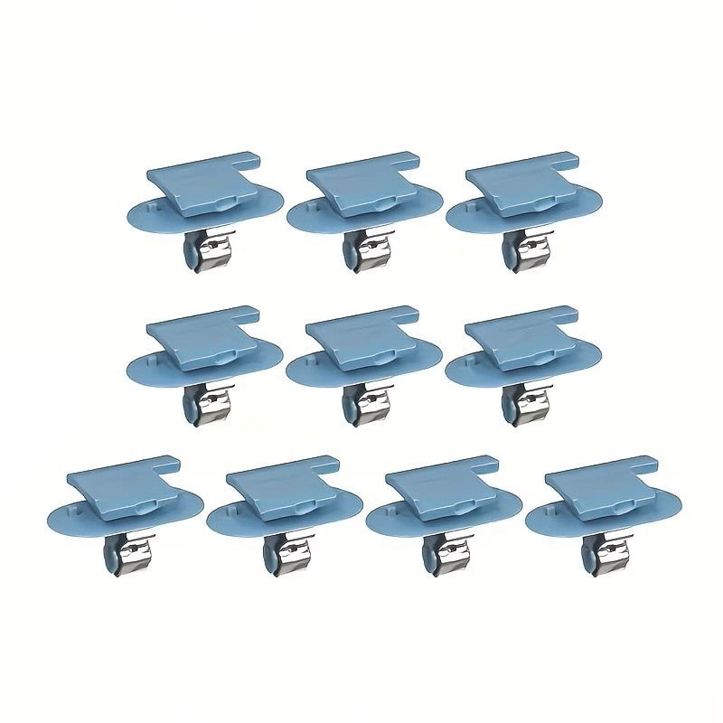 10 Clip fissaggio pannelli carrozzeria Opel Vauxhall blu rivestimenti interni