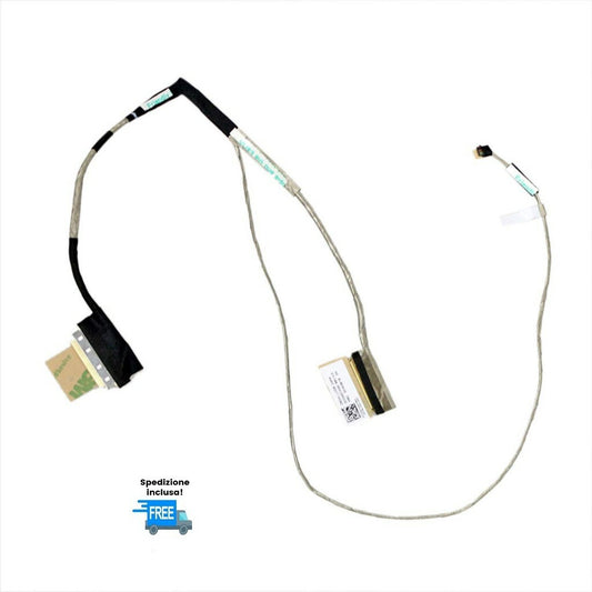 CAVO FLAT VIDEO HP 240 G3 246 G3 14-R LED P/N: DC02001XI00 FLEX DISPLAY CABLE