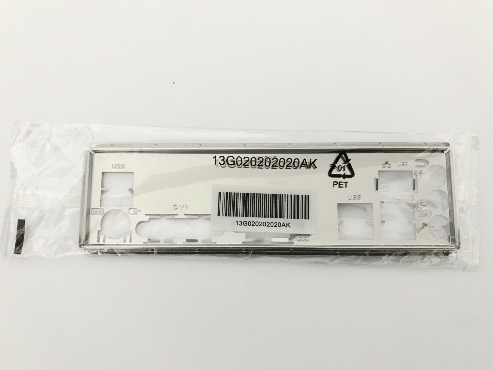MASCHERINA ORIGINALE PER SCHEDA MADRE ASROCK H81M-DGS H81M-DG4 MAINBOARD COVER