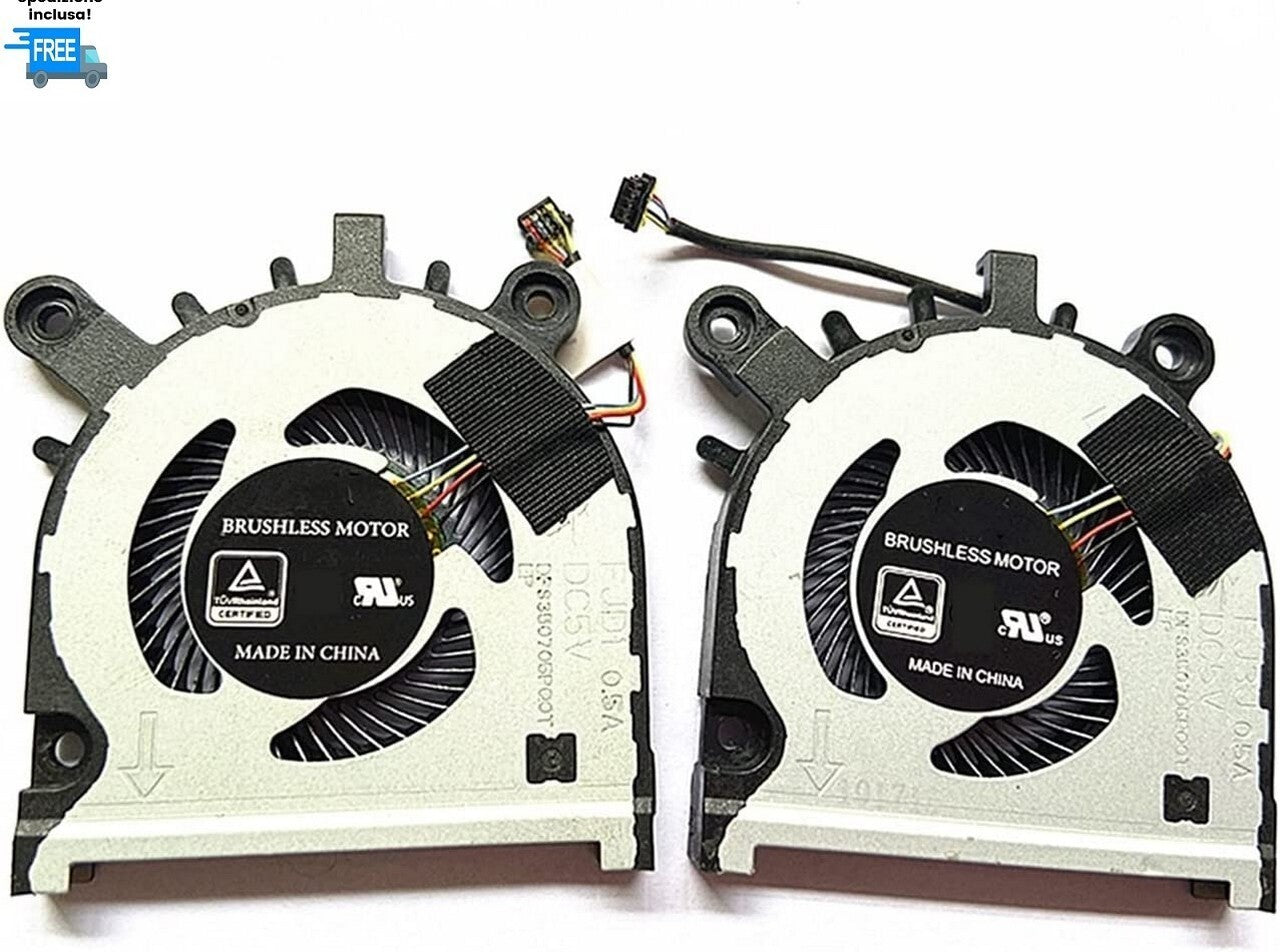 COPPIA VENTOLE ACER SWIFT 3 SF314-51 SF314-52 SF314-52G FAN COOLER  4 PIN