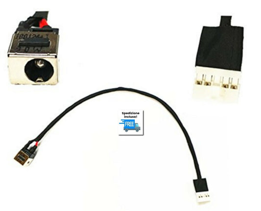 JACK LENOVO IDEAPAD B570 B575 DW511 CONNETTORE ALIMENTAZIONE  DC POWER IN 5 PIN