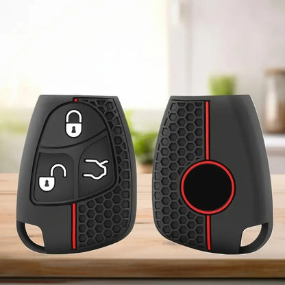 Cover chiave Mercedes classe C B E R CLS CLK W203 Guscio telecomando silicone