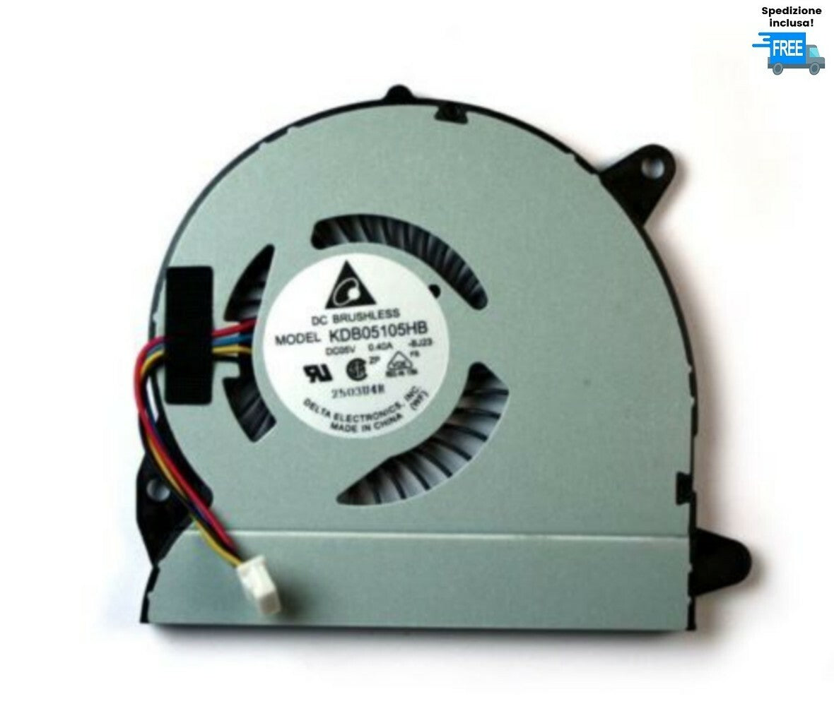 VENTOLA ASUS U32J U32JC U32U U32VJ U32VM U32V U82U X32U X32VJ X32VM FAN 4 PIN