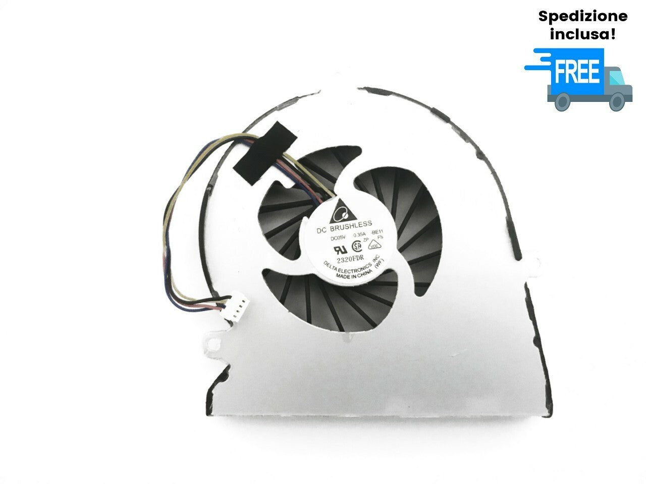 VENTOLA LENOVO Y560 Y560a Y560p FAN NUOVA 4 PIN .