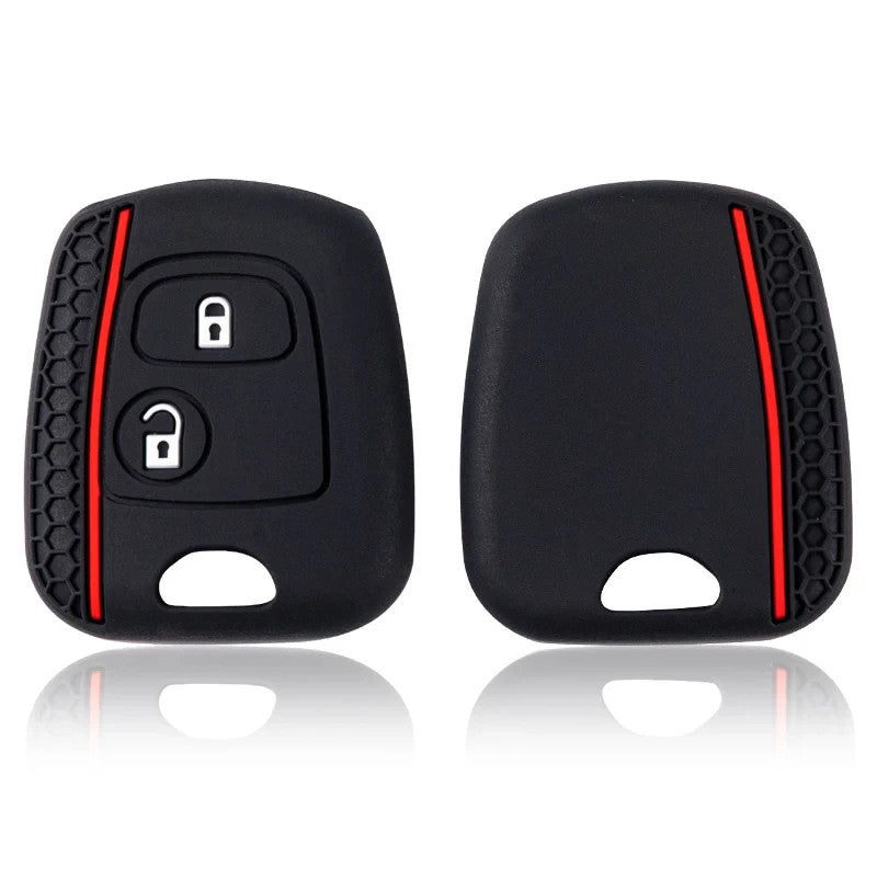Cover chiave  Peugeot 106 107 206 207 307 Citroen C1 C2 C3 C4  Guscio silicone