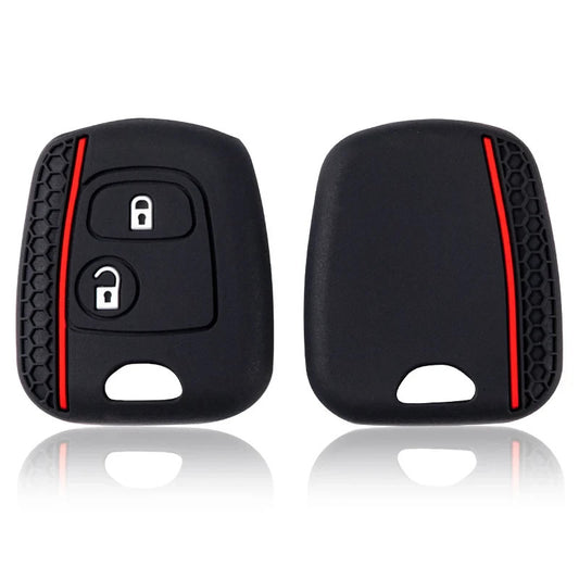 Cover chiave  Peugeot 106 107 206 207 307 Citroen C1 C2 C3 C4  Guscio silicone