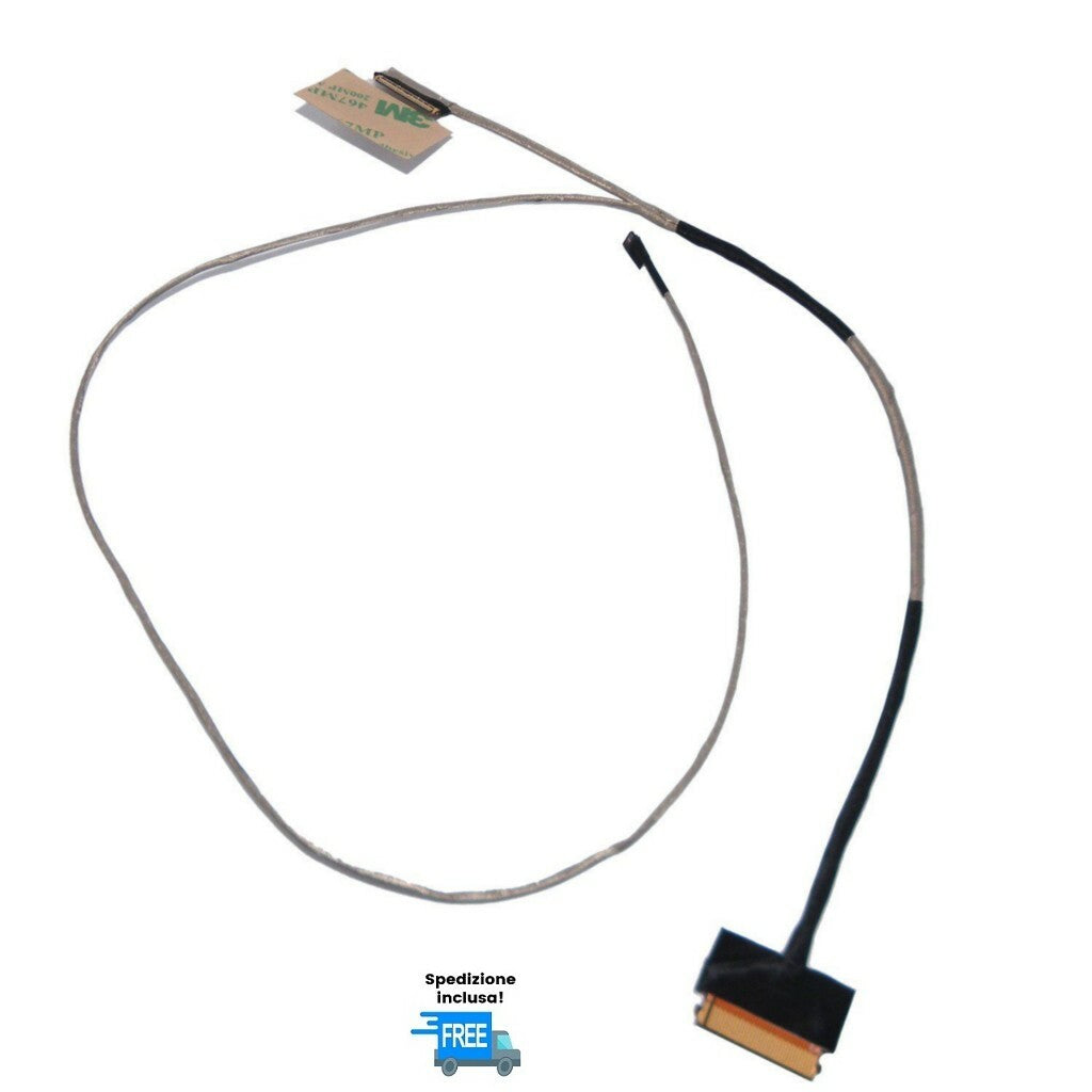 CAVO FLAT VIDEO HP 15-AU 15-AW LED 30 PIN DD0G34LC020 FLEX DISPLAY CABLE VGA