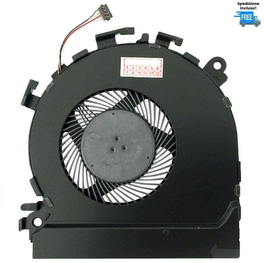 VENTOLA HP SPECTRE X360 15-CH   GPU FAN NUOVA  4 PIN COOLER VERSIONE 1