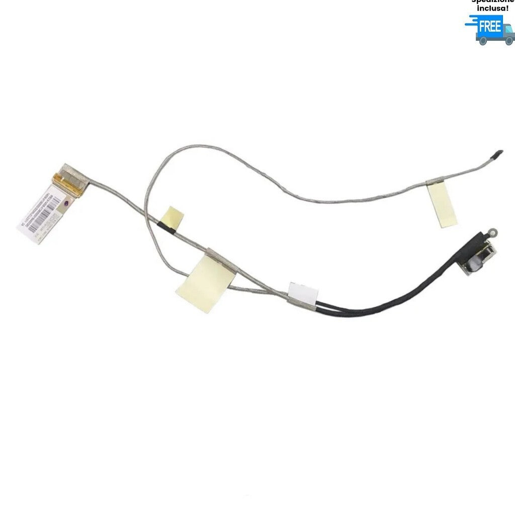 CAVO FLAT LED VGA  ASUS PU301L PU301LA CABLE 30 PIN 14005-01260000 DD0NJCLC011