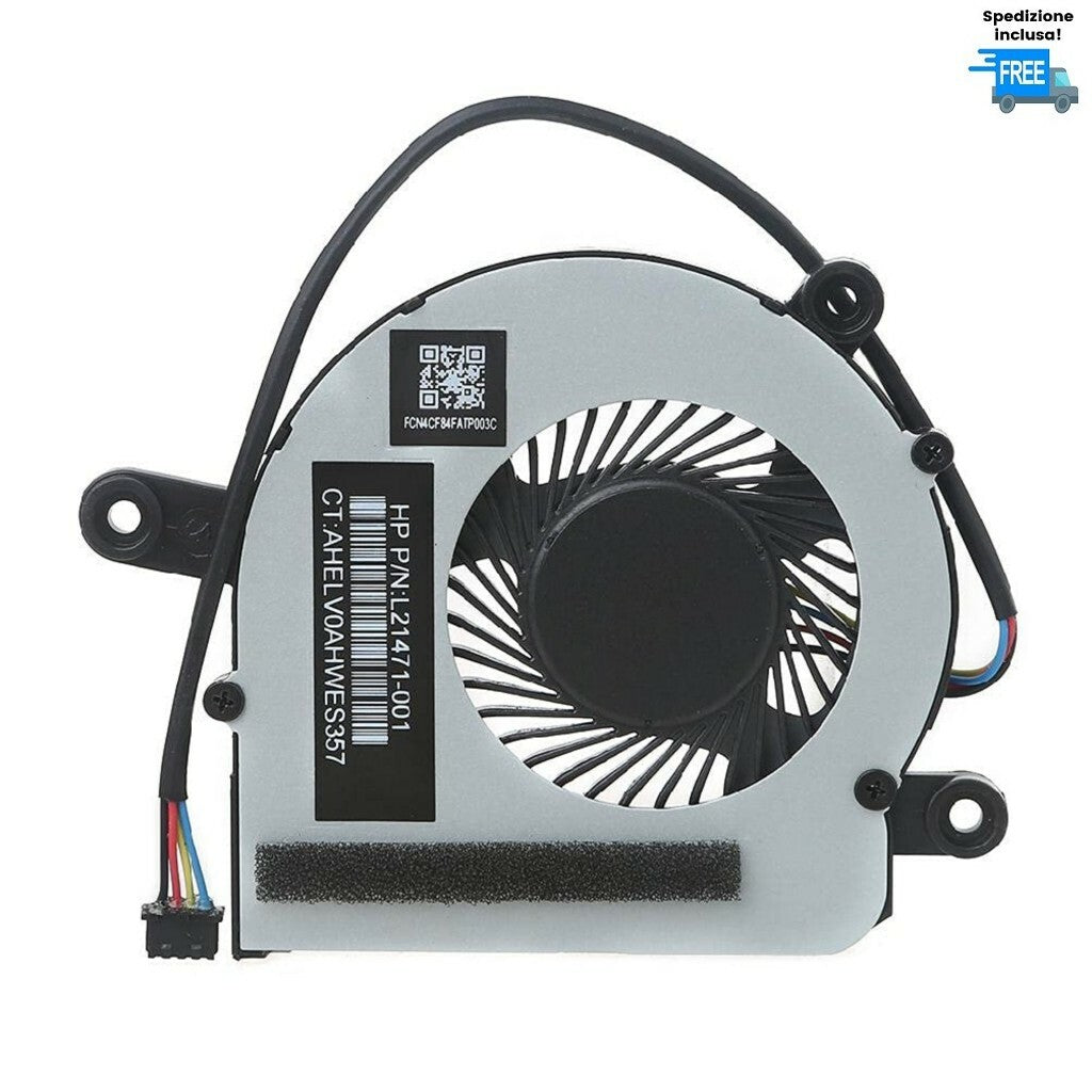 VENTOLA GPU HP ELITEDESK 800 G3 800 G4 PRODESK 405 G4 L21471-001 NUOVA FAN 4 PIN