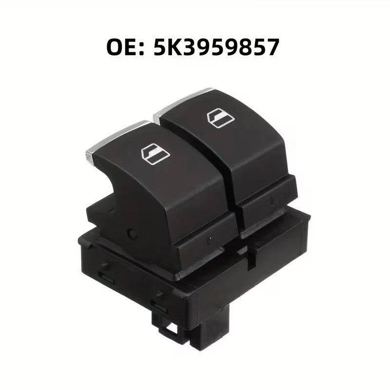 INTERRUTTORE ALZAVETRO LATO GUIDA VW GOLF 5 6 EOS SCIROCCO CADDY 5K3959857 4 PIN