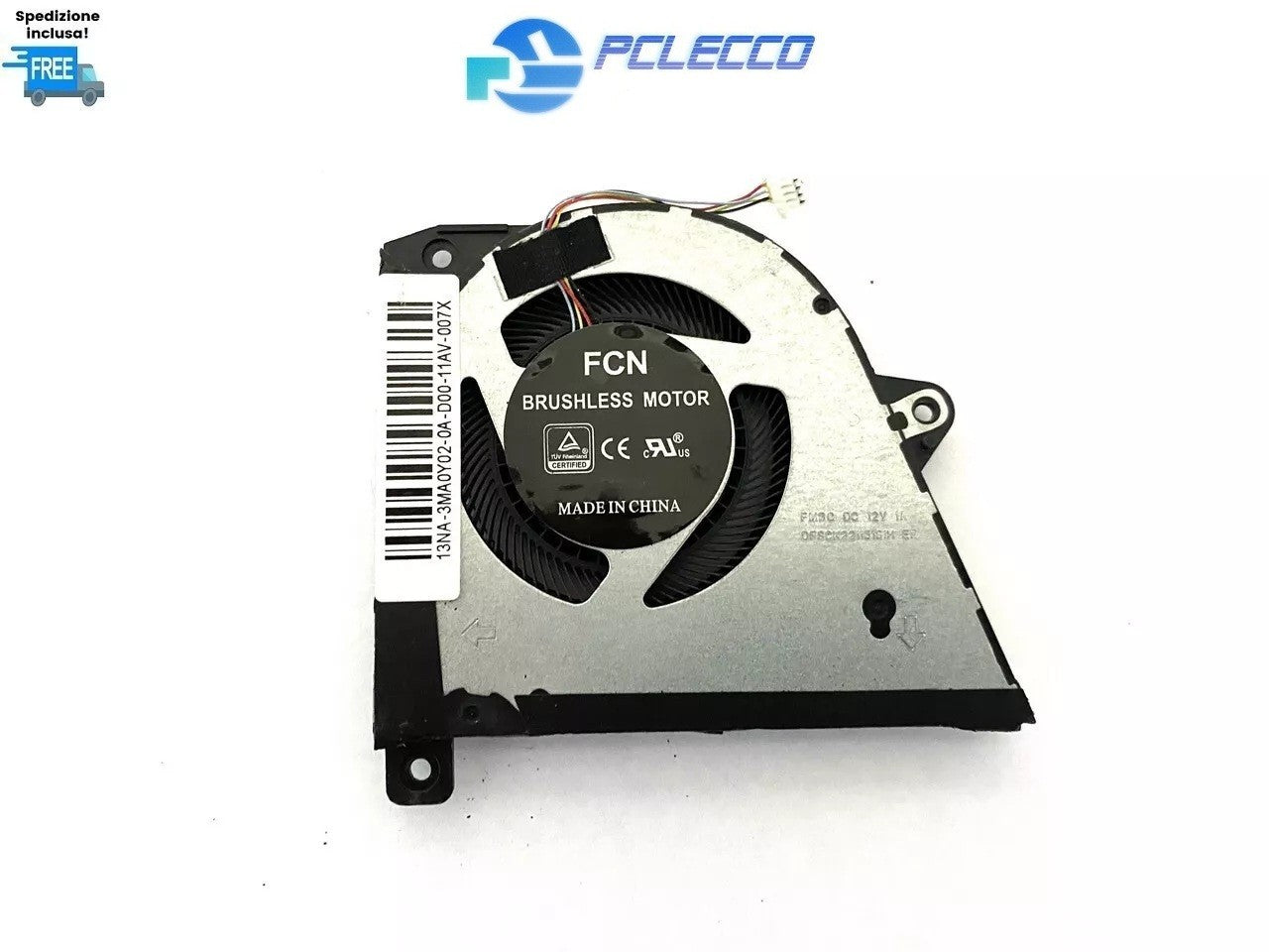 Ventola CPU Fan ASUS ROG Zephyrus G14 GA401 GA401IH GA401II GA401IU Usata