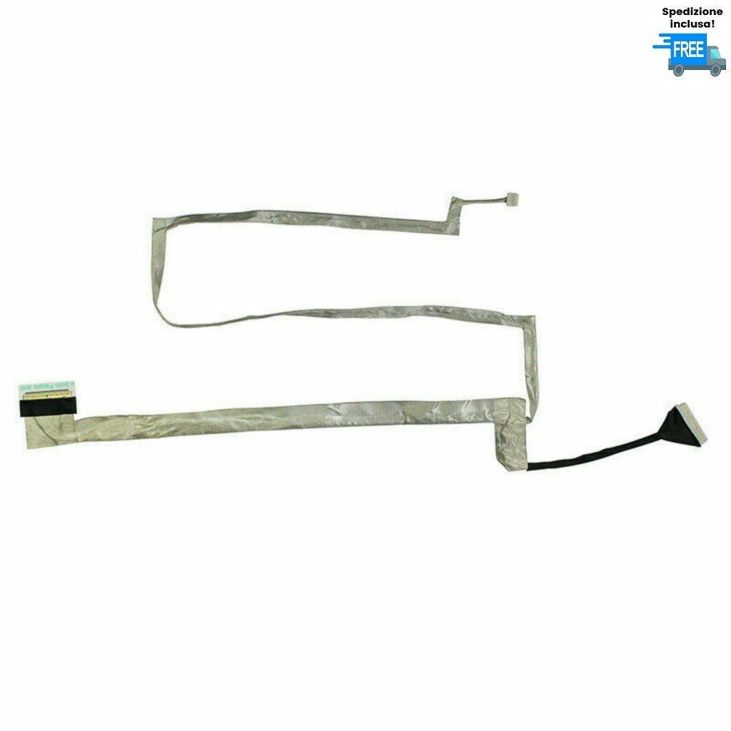 CAVO FLAT DISPLAY ASUS K72 LONG LED  FLEX VIDEO CABLE LCD VGA 142200NC0AS