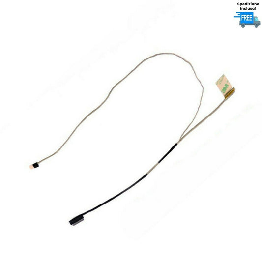 CAVO FLAT VIDEO HP 14-BS 14-BW 14T-BS 14T-BS000 LED DD00P1LC040 FLEX VGA CABLE