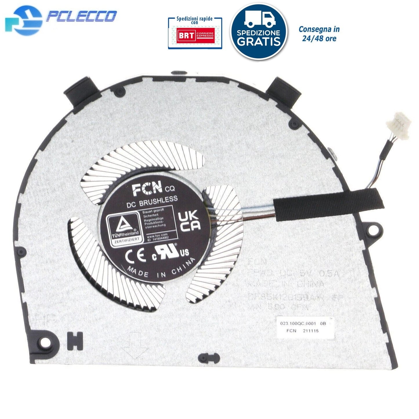 VENTOLA CPU DELL VOSTRO 16 5620 5625 INSPIRON 7620 FAN COOLER NUOVA