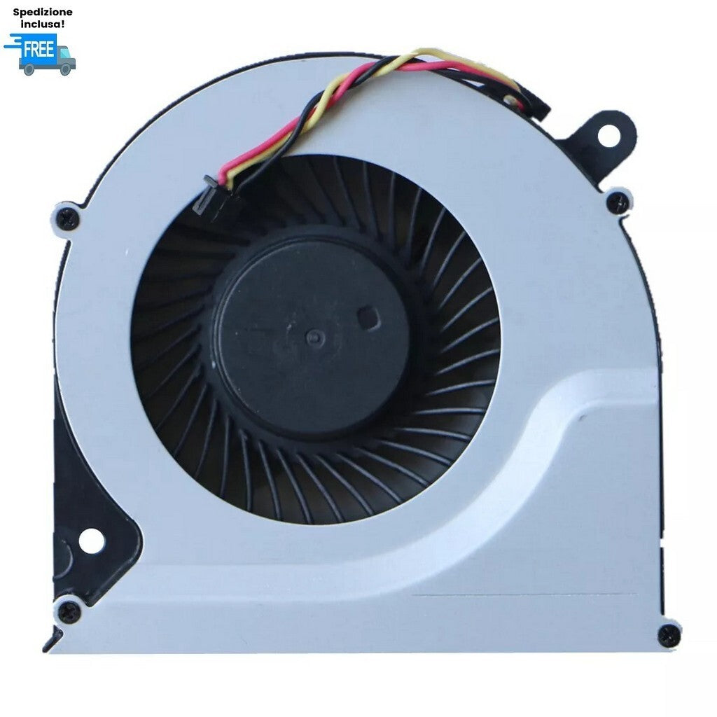 VENTOLA TOSHIBA C850 L850 L870 L870D C855 C870 C875 L850D L875 C855D FAN 3 PIN