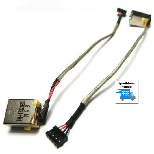 JACK ASPIRE TIMELINE ULTRA M3 MA50 M5-582P M5-582PT  DW627 CONNETTORE  DC IN