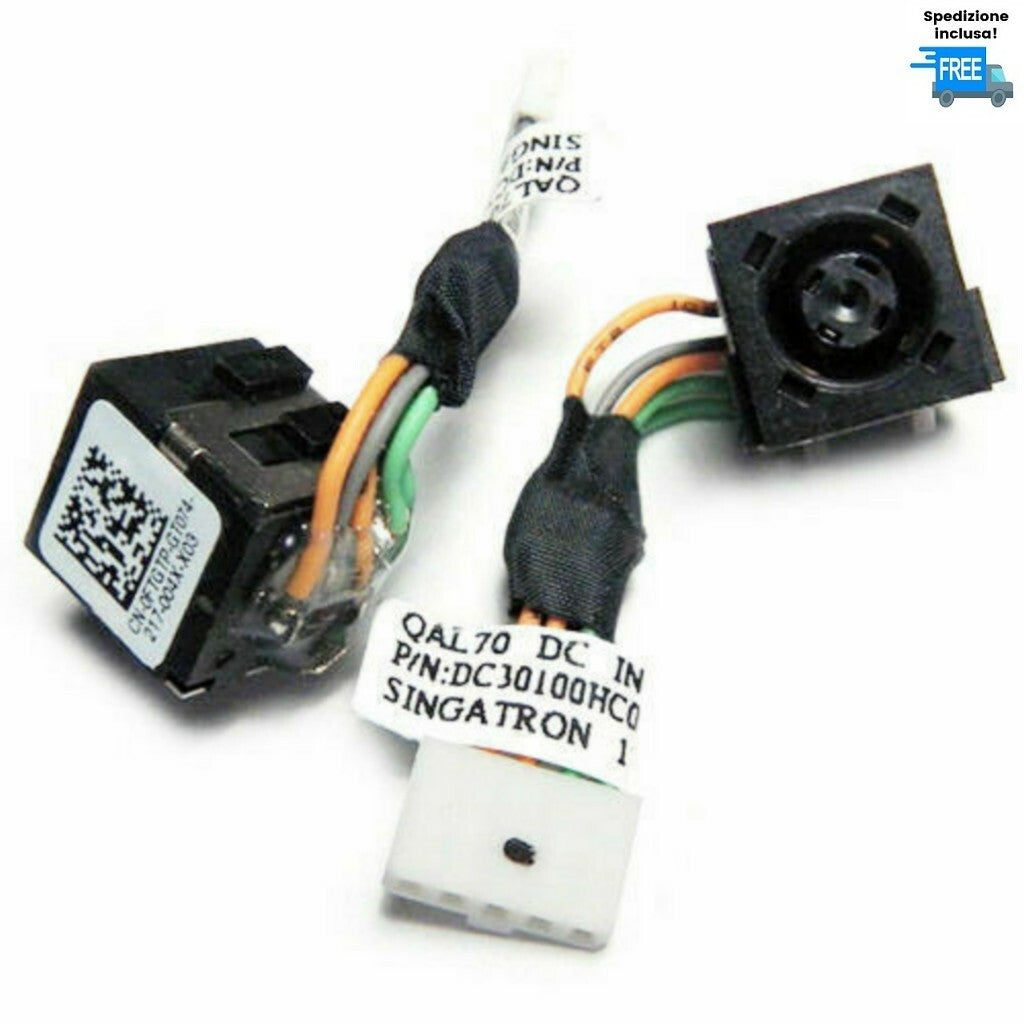 JACK DELL LATITUDE E6330 E6430S QAL70 JACK  DC30100HC00 DC POWER IN DW573