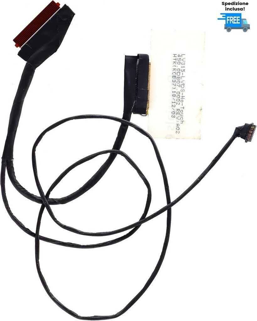 CAVO FLAT DISPLAY LENOVO V330 15 V330-15IKB V130-15 CABLE LED 450.0DB07.0002