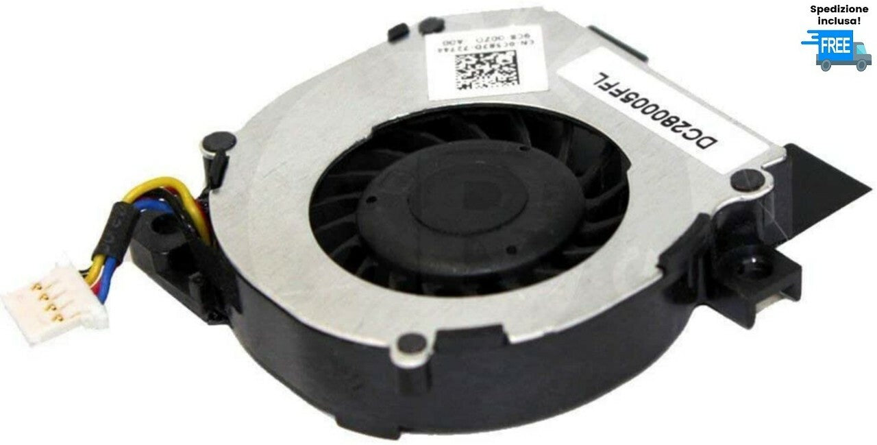 VENTOLA DELL LATITUDE E4200 FAN NUOVA COOLER 4 PIN