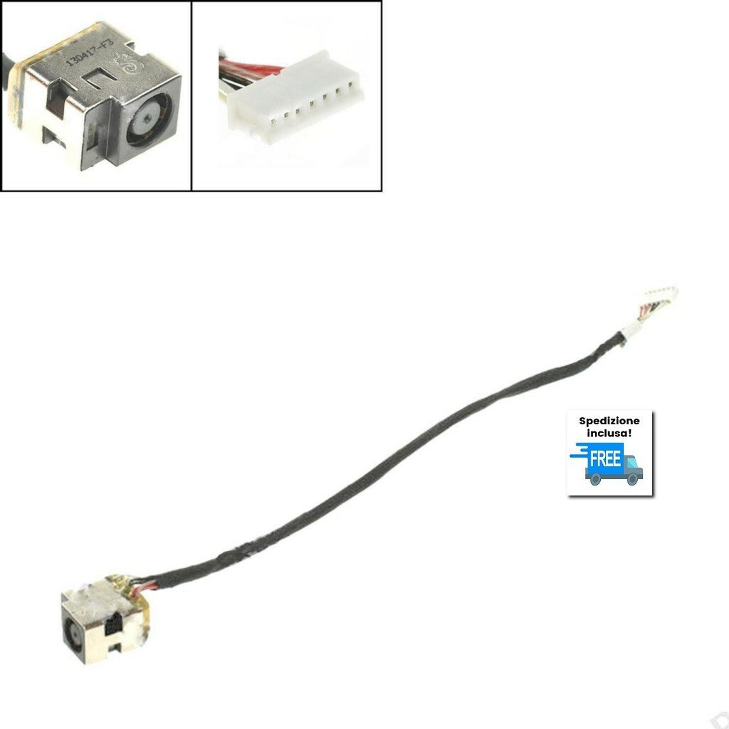 JACK HP PAVILION G72 G56 G62 PRESARIO CQ56 CQ62 CQ72 DW285 DC IN 35070SV00-H59