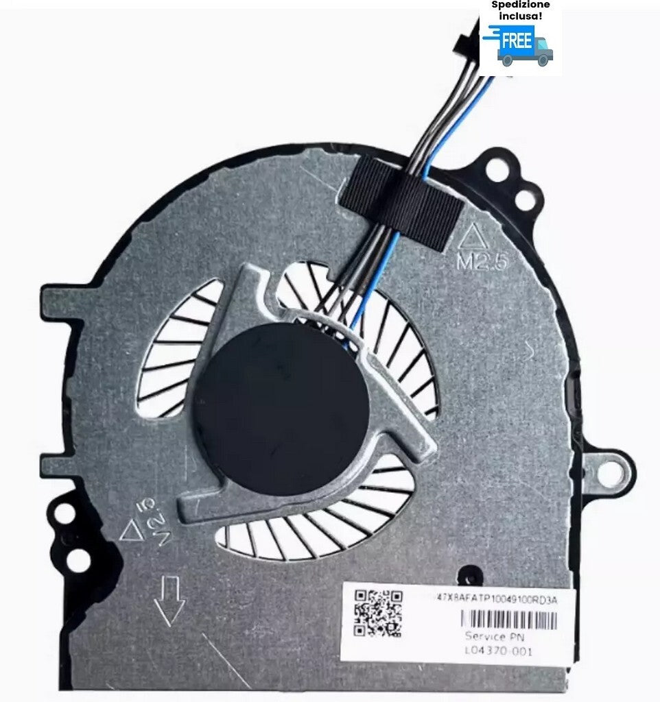 VENTOLA HP PROBOOK 430 G5 435 G5 NUOVA CPU FAN COOLER  4 PIN