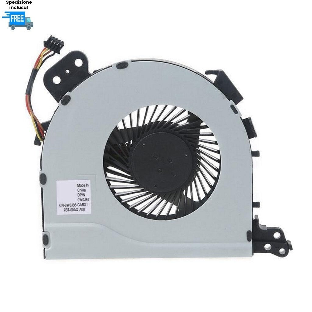 VENTOLA LENOVO IDEAPAD 320-15ISK 320-15IKB 320-14IKB 320-17ISK FAN NUOVA 4 PIN.