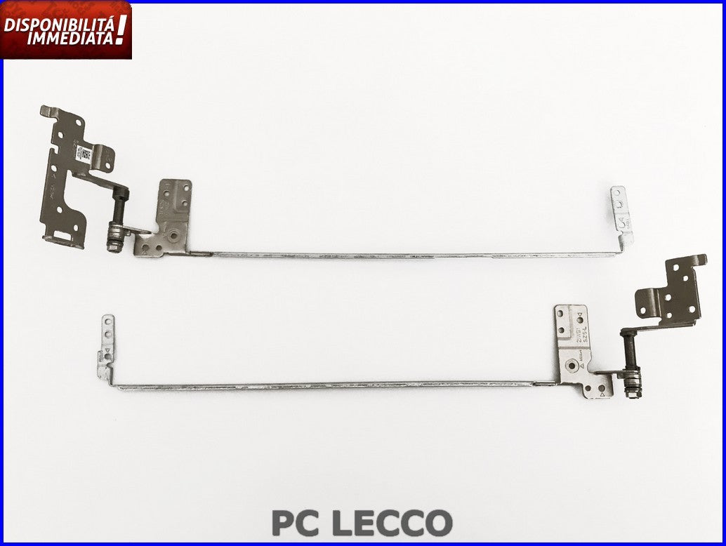 COPPIA CERNIERE NUOVE  HINGE ORIGINALI  LENOVO B50-30  COMPLETE DI VITI