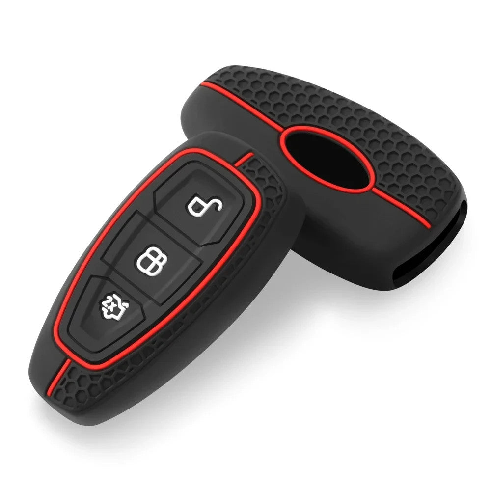 Cover Guscio Chiave Portachiavi Ford Puma Grand C Max Focus Mondeo Kuga Silicone