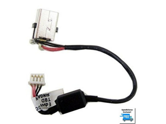 JACK HP MINI 2000 2010 2002A 2100  1103 CQ10 2145DX DW354 CONNETTORE DC IN