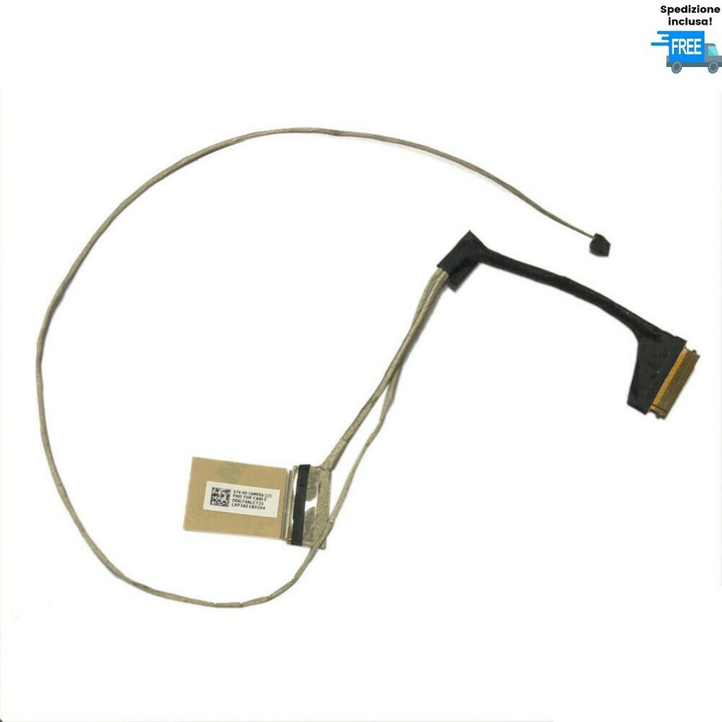 CAVO FLAT VIDEO HP 15-CC 15-CD  LED 40 PIN  DISPLAY CABLE VGA DDG74ALC721
