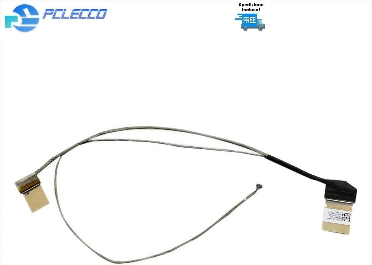 CAVO FLAT VIDEO LENOVO IDEAPAD 320-15IAP 320-15JABR 30 PIN LED P/N: DC02001YF00