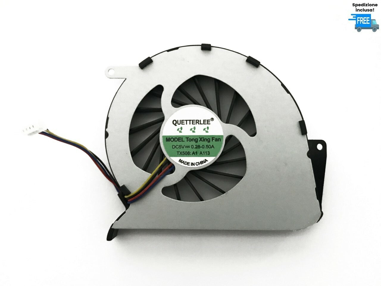 Ventola Fan Lenovo IdeaPad Y460 Y460A Y460C Y460P Y460N 4 Pin Nuova