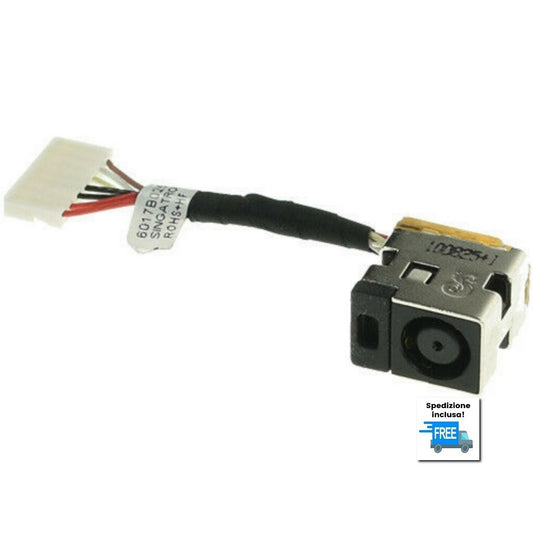 JACK HP PAVILION DV4-4000 6017B0269001 DW281 CONNETTORE DC POWER IN 7 PIN