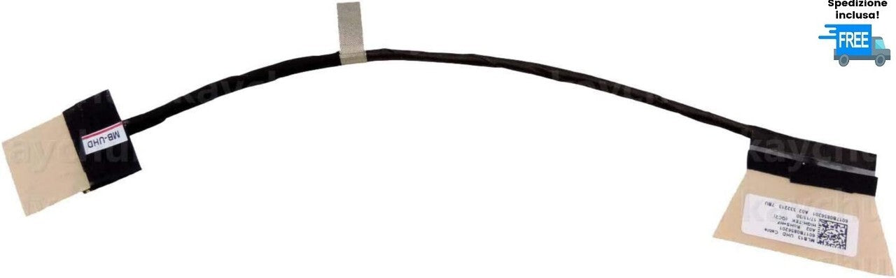 CAVO FLAT VIDEO HP ENVY 13-AD FHD 40 PIN  CABLE LED LVDS 6017B0856201